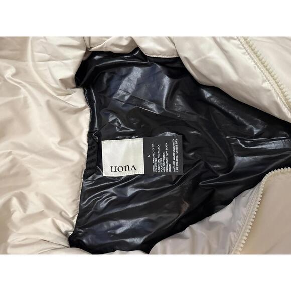 NWT Vuori Womens Duck Down Puffer Jacket Beige Size L - Picture 4 of 6